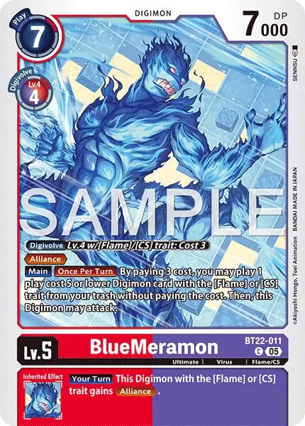Bluemeramon [Bt22-011] [Cyber Eden] 1