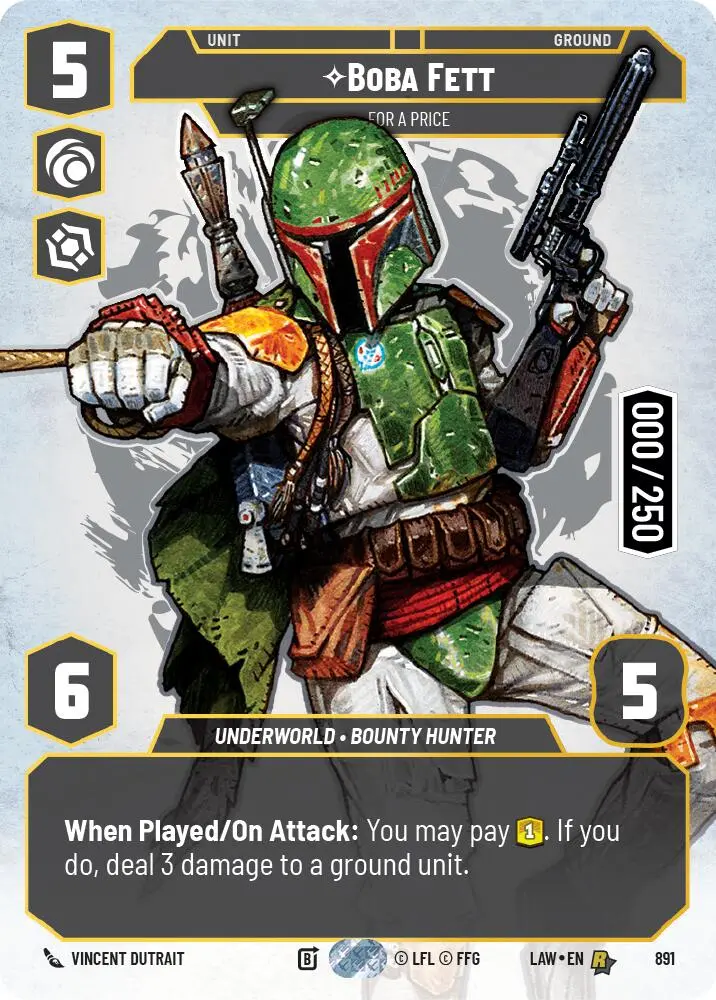 Boba Fett - For A Price (Serialized) (891) (891) [A Lawless Time] 1