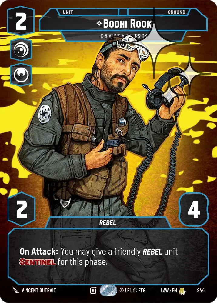 Bodhi Rook - Creating A Diversion (Prestige Foil) (844) (844) [A Lawless Time] 1