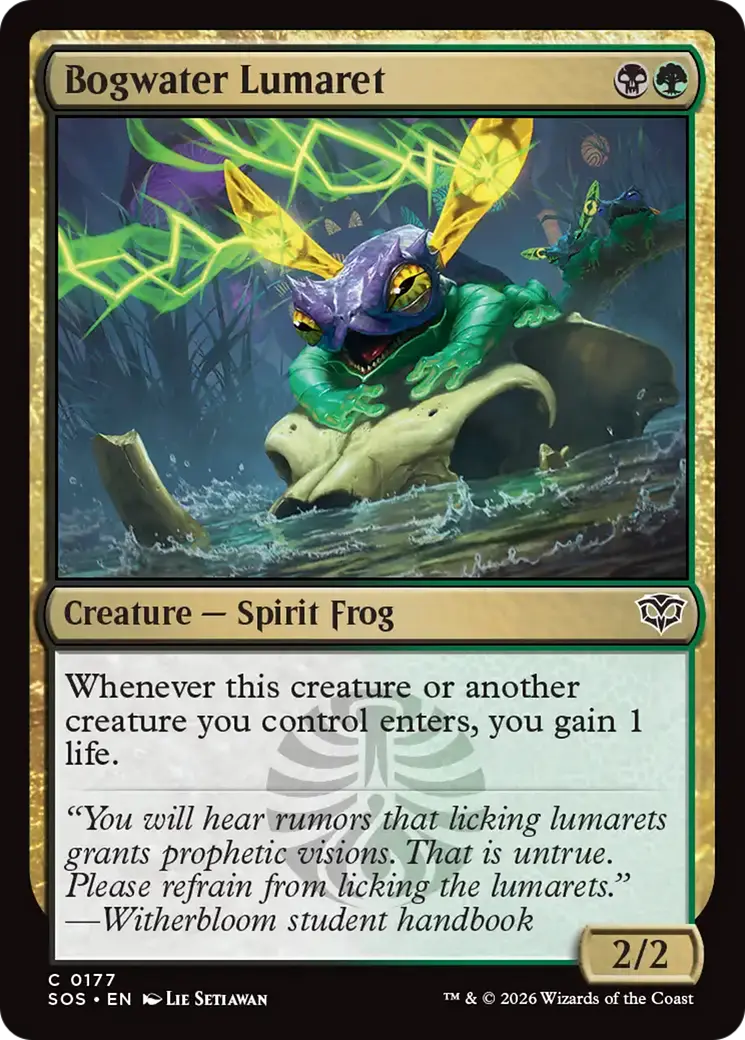 Bogwater Lumaret [Secrets Of Strixhaven] 1