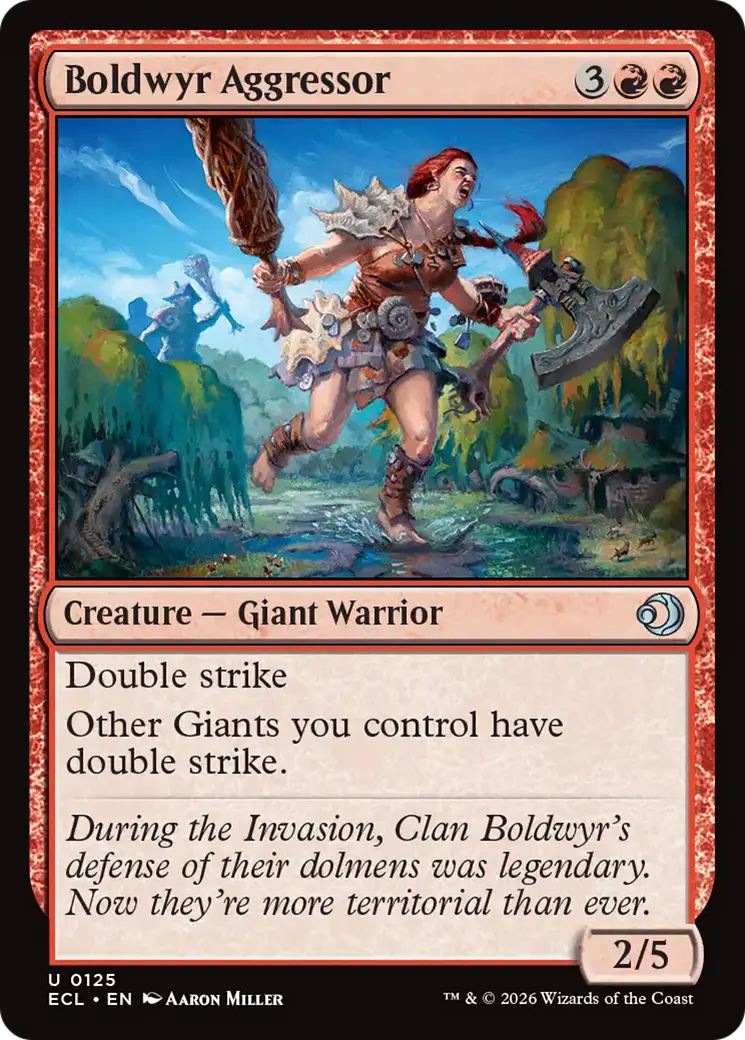 Boldwyr Aggressor [Lorwyn Eclipsed] 1