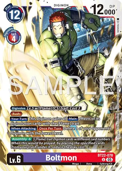 Boltmon [Bt22-078] [Cyber Eden] 1