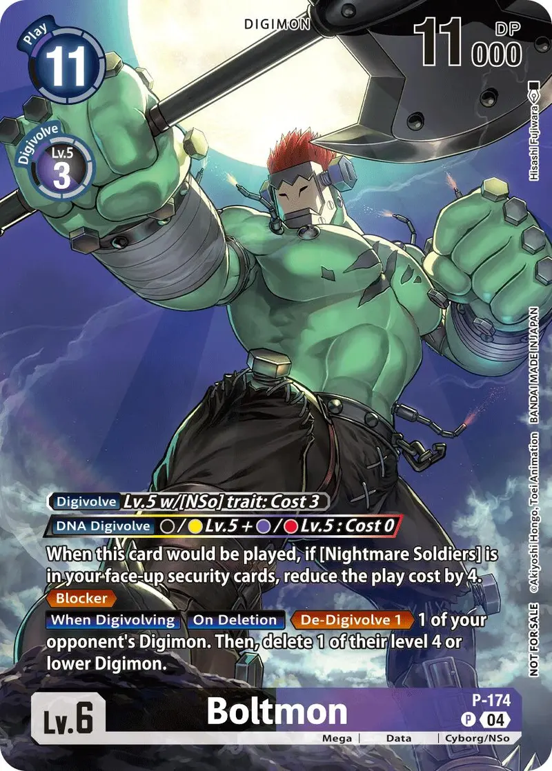 Boltmon [P-174] (Update Pack 2025) [Release Special Booster Ver.2.5] 1