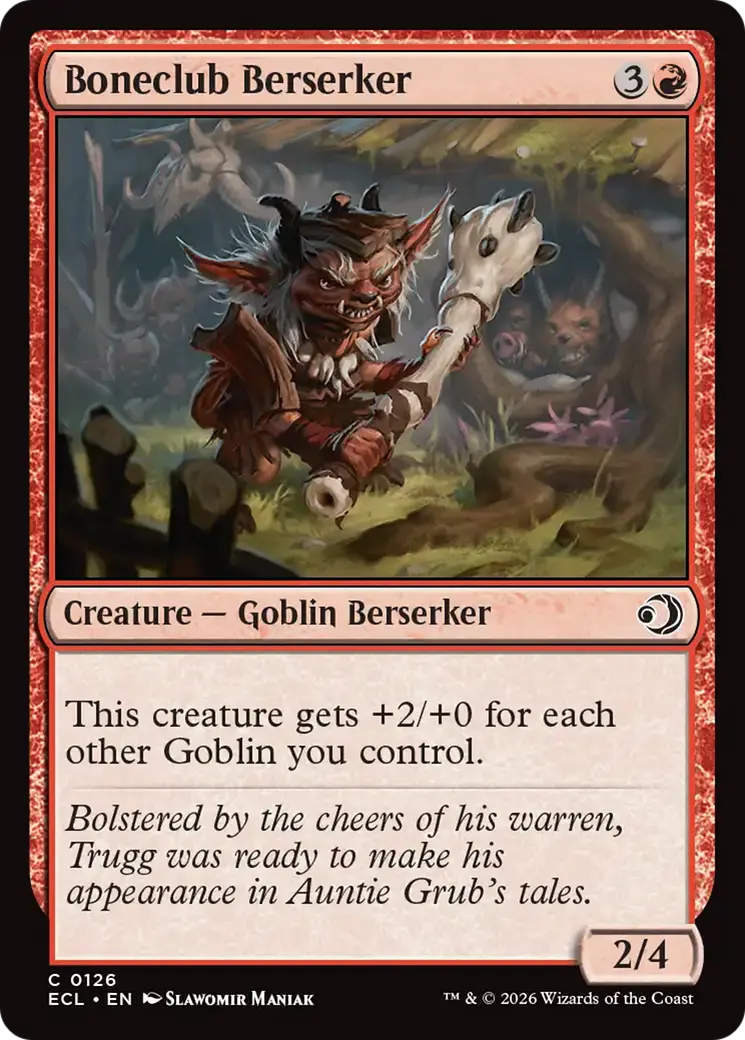 Boneclub Berserker [Lorwyn Eclipsed] 1