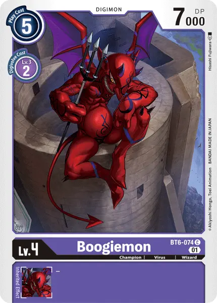 Boogiemon [Bt6-074] [Double Diamond] 1