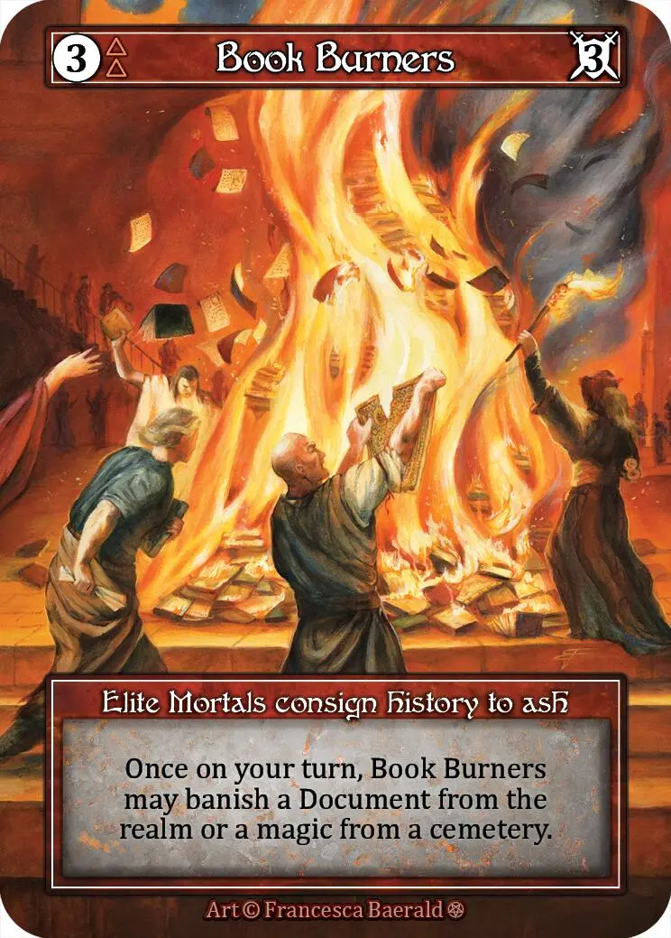 Book Burners (Foil) [Gothic] 1