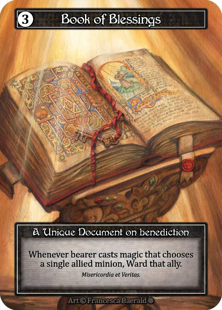 Book Of Blessings (Foil) [Gothic] 1