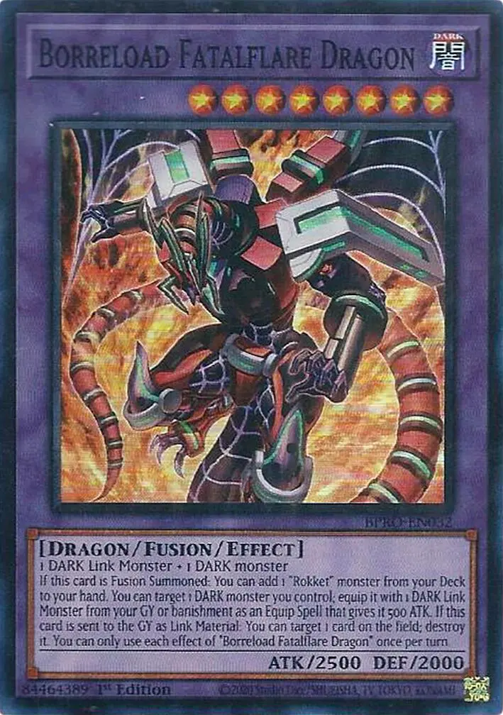 Borreload Fatalflare Dragon [Bpro-En032] Super Rare 1