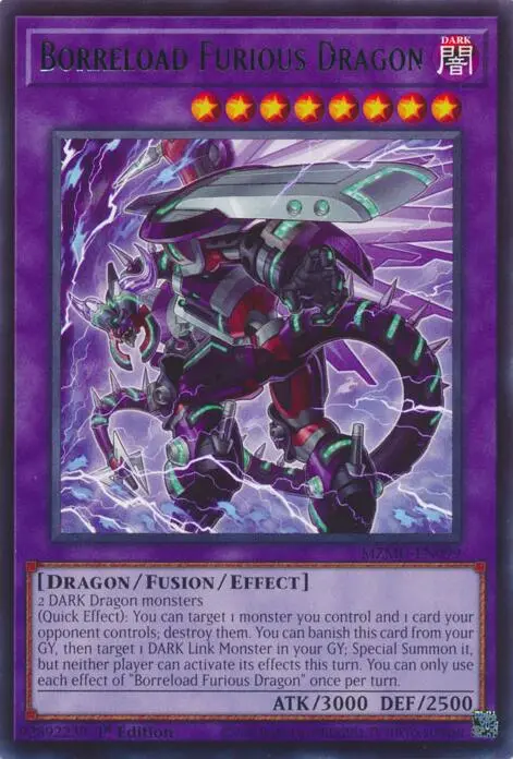 Borreload Furious Dragon [Mzmu-En099] Rare 1