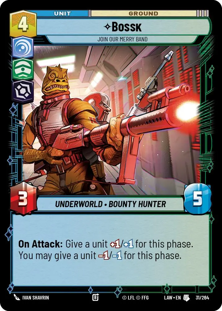 Bossk - Join Our Merry Band (31/264) (31/264) [A Lawless Time] 1