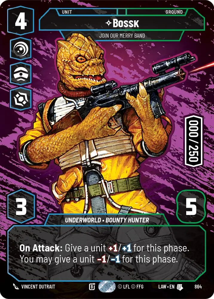 Bossk - Join Our Merry Band (Serialized) (864) (864) [A Lawless Time] 1