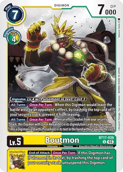 Boutmon [Bt17-036] [Secret Crisis] 1