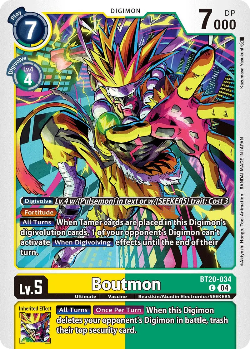 Boutmon [Bt20-034] [Release Special Booster Ver.2.5] 1