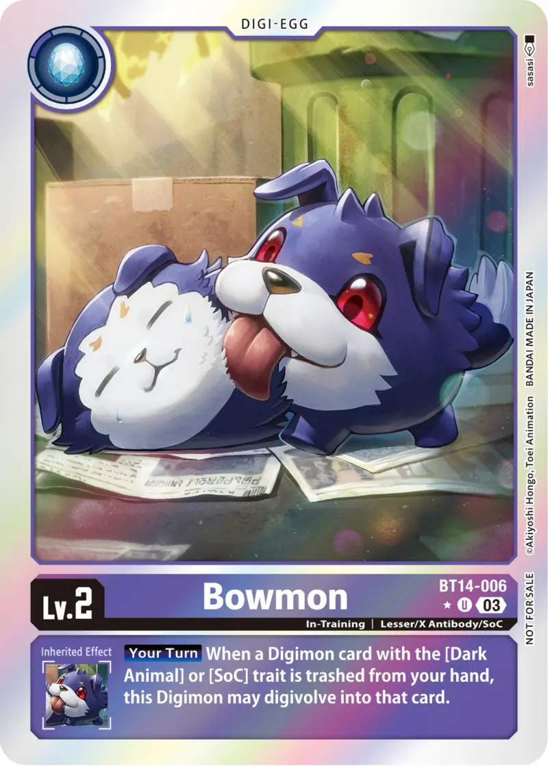 Bowmon [Bt14-006] (Blast Ace Box Promotion Pack) [Blast Ace] 1