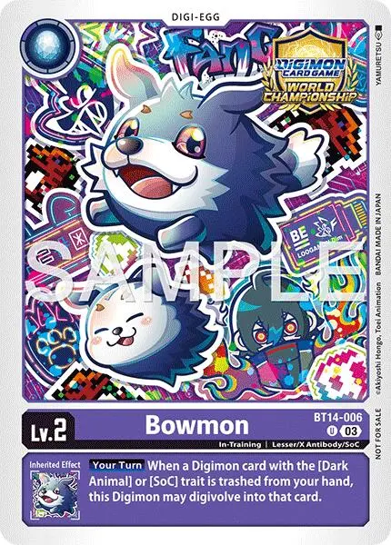 Bowmon [Bt14-006] (Regionals 25-26 Season 2 Participant) [Blast Ace] 1