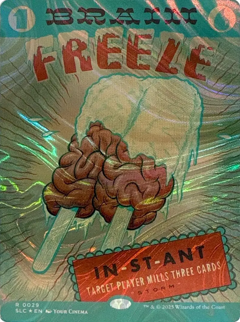 Brain Freeze (Halo Foil) [Secret Lair Countdown Kit] 1