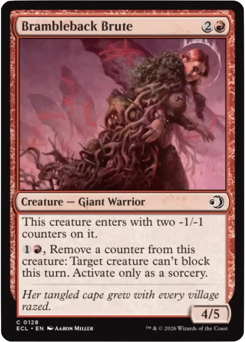 Brambleback Brute [Lorwyn Eclipsed] 1