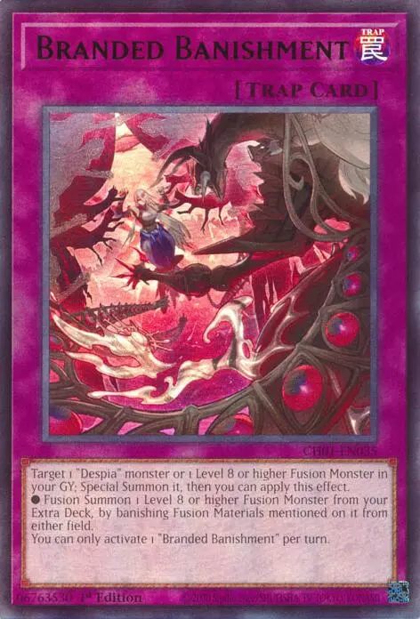 Branded Banishment [Ch01-En035] Ultra Rare 1