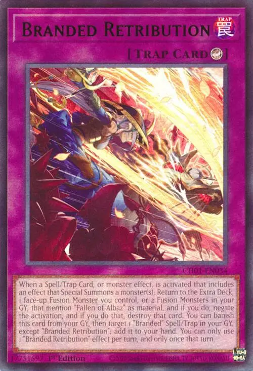 Branded Retribution [Ch01-En034] Ultra Rare 1