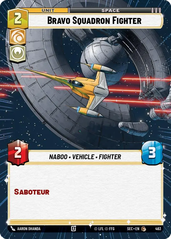 Bravo Squadron Fighter (463) (Hyperspace) (463) [Secrets Of Power] 1