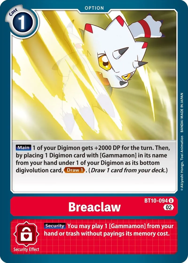 Breaclaw [Bt10-094] [Xros Encounter] 1