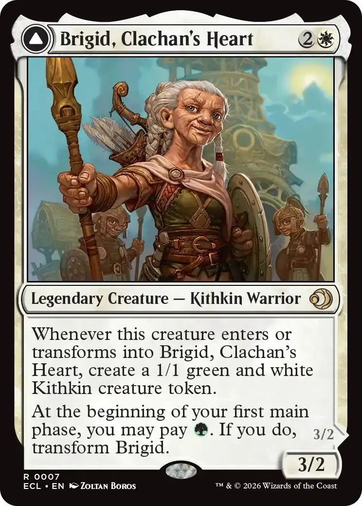 Brigid, Clachan's Heart [Lorwyn Eclipsed] 1