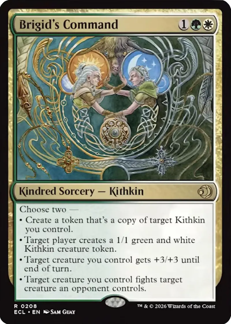 Brigid's Command [Lorwyn Eclipsed] 1