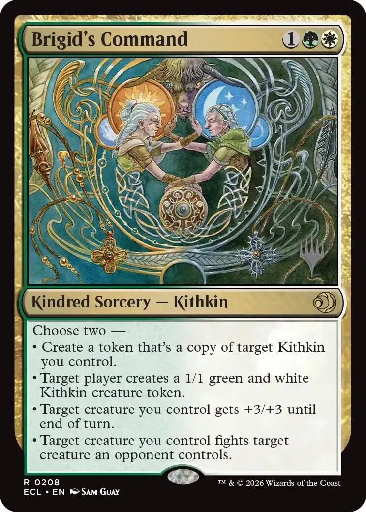 Brigid's Command [Lorwyn Eclipsed Promos] 1