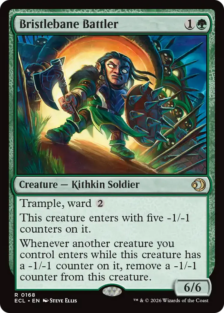 Bristlebane Battler [Lorwyn Eclipsed] 1