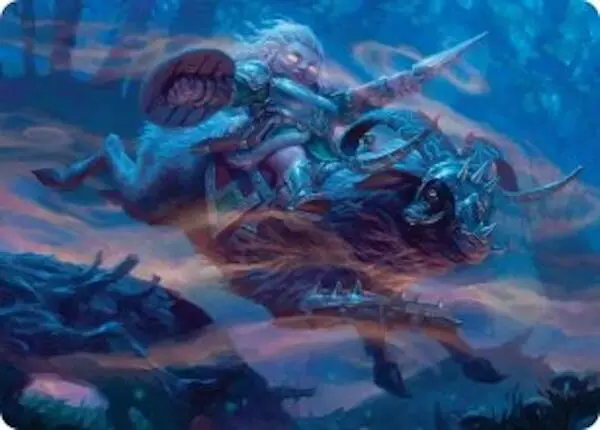 Bristlebane Outrider Art Card [Lorwyn Eclipsed Art Series] 1