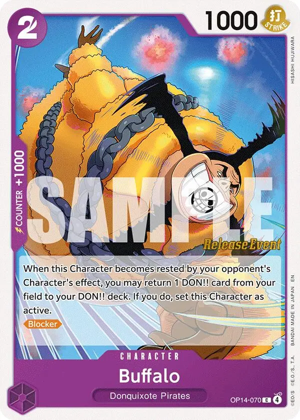Buffalo [The Azure Sea's Seven Release Event Cards] 1