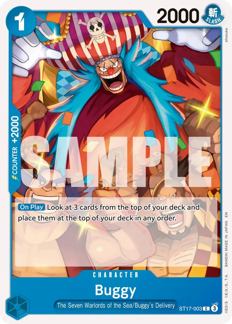 Buggy (St17-003) (Reprint) [Premium Booster -The Best- Vol. 2] 1