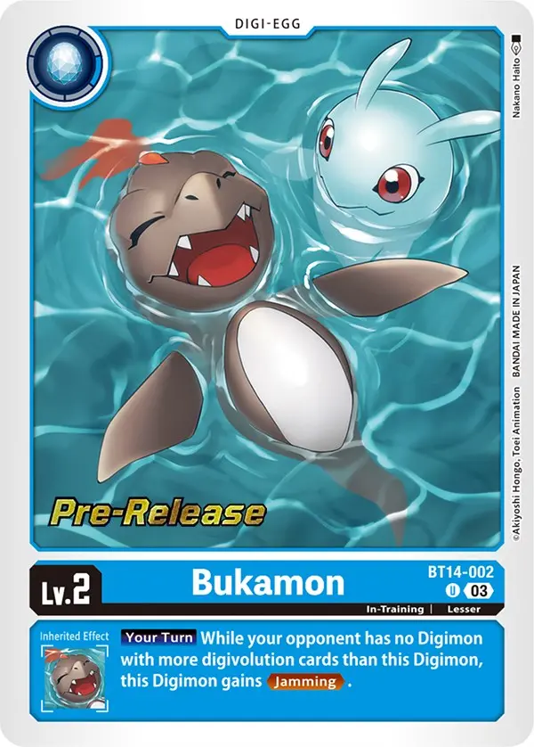 Bukamon [Bt14-002] [Blast Ace Pre-Release Cards] 1