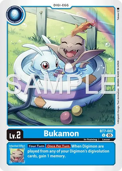 Bukamon [Bt7-002] (Reprint) [Advanced Booster Digimon Generation] 1