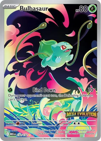 Bulbasaur (133/132) (Mega Evolution) [Mega Evolution: Base Set] 1