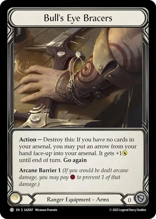 Bull's Eye Bracers [Saz007] (Gem Pack 2) 1