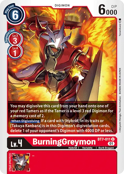 Burninggreymon [Bt7-011] [Next Adventure] 1