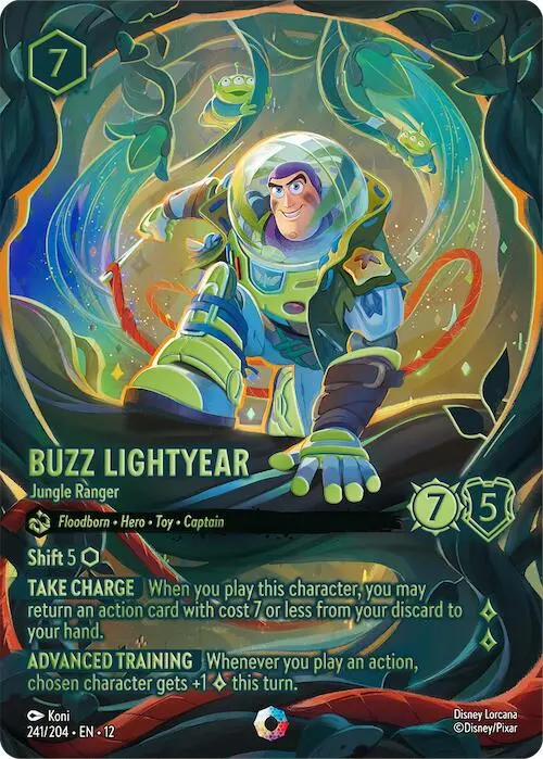 Buzz Lightyear - Jungle Ranger (Iconic) (241/204) [Wilds Unknown] 1