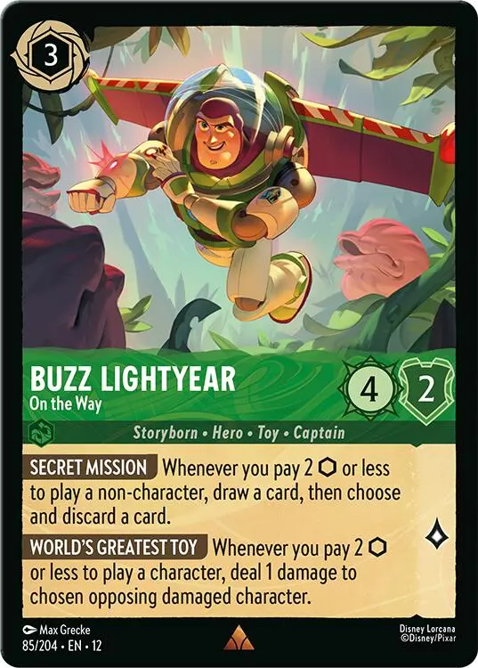 Buzz Lightyear - On The Way (85/204) [Wilds Unknown] 1
