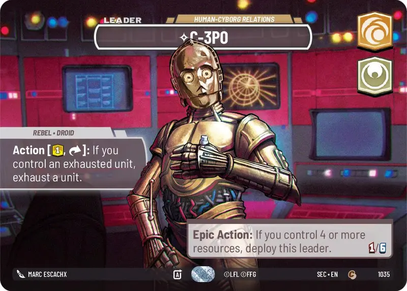 C-3Po - 3Po (1026) - Human-Cyborg Relations (Showcase) (1035) (1035) [Secrets Of Power] 1