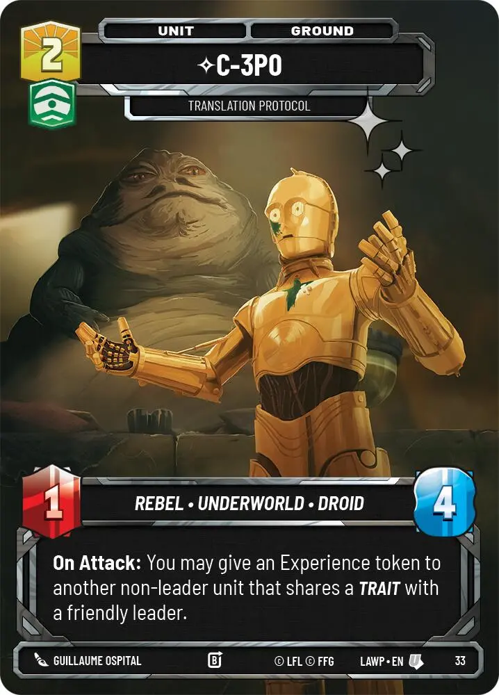 C-3Po - Translation Protocol (13) (Foil) (13) [A Lawless Time: Weekly Play] 1