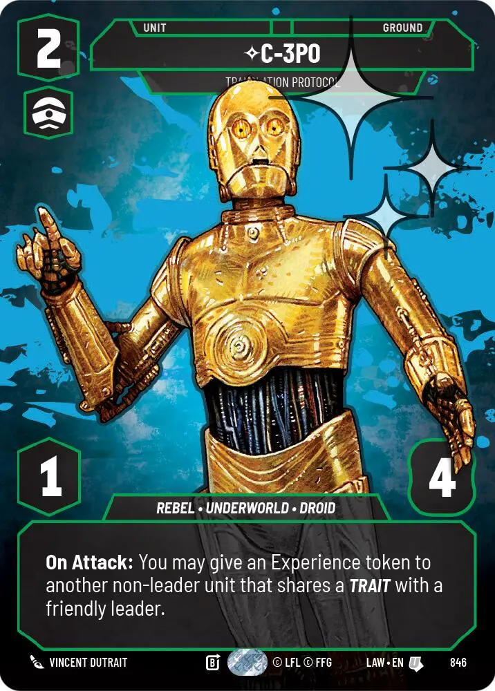 C-3Po - Translation Protocol (Prestige Foil) (846) (846) [A Lawless Time] 1