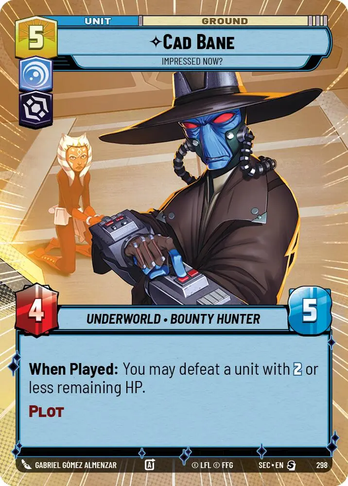 Cad Bane - Impressed Now? (Hyperspace) (298) (298) [Secrets Of Power] 1