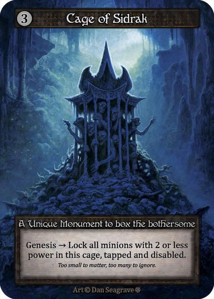 Cage Of Sidrak [Gothic] 1