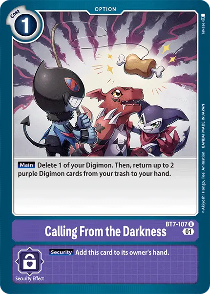 Calling From The Darkness [Bt7-107] [Next Adventure] 1