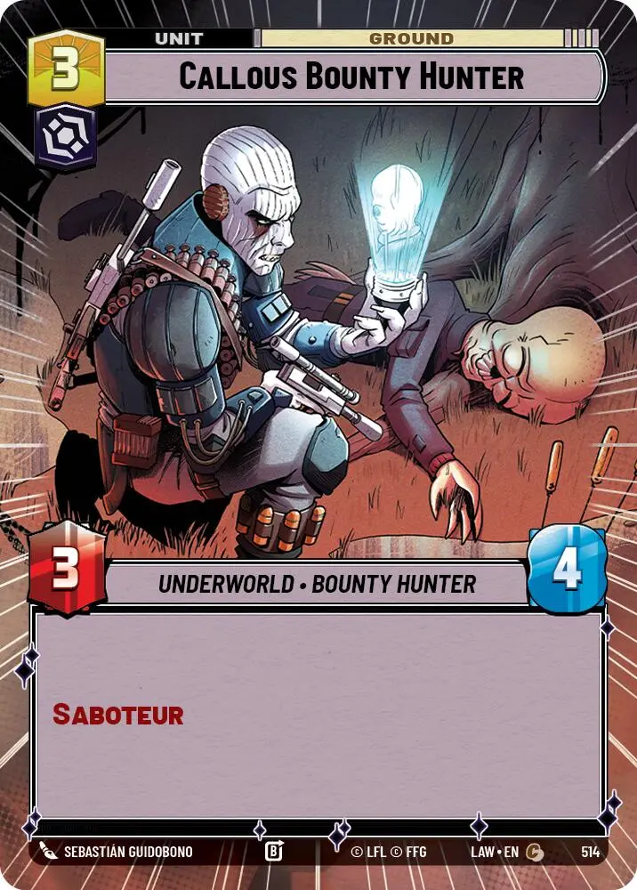 Callous Bounty Hunter (514) (Hyperspace) (514) [A Lawless Time] 1