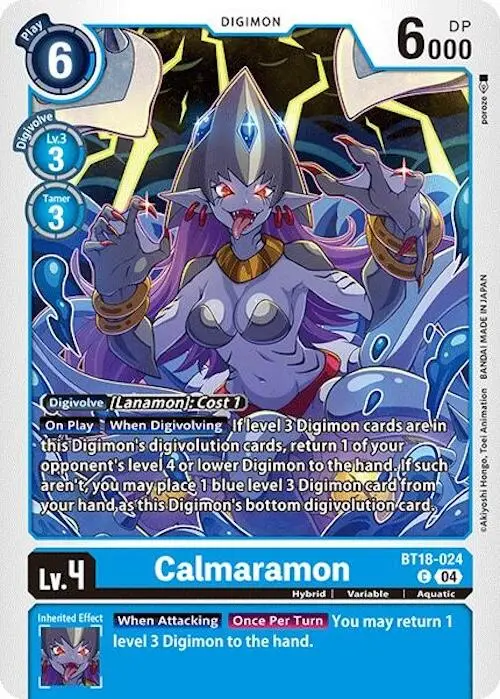 Calmaramon [Bt18-024] [Release Special Booster Ver.2.0] 1