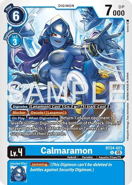Calmaramon [Bt24-023] [Time Stranger] 1