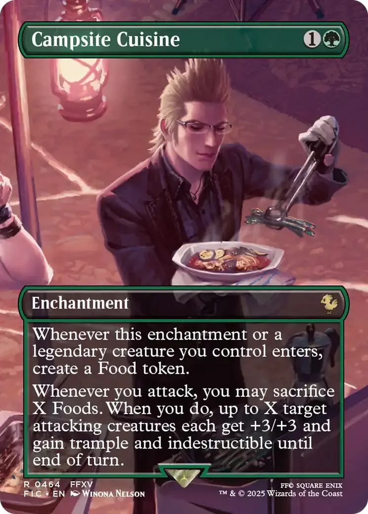 Campsite Cuisine (Borderless) [Final Fantasy Commander] 1