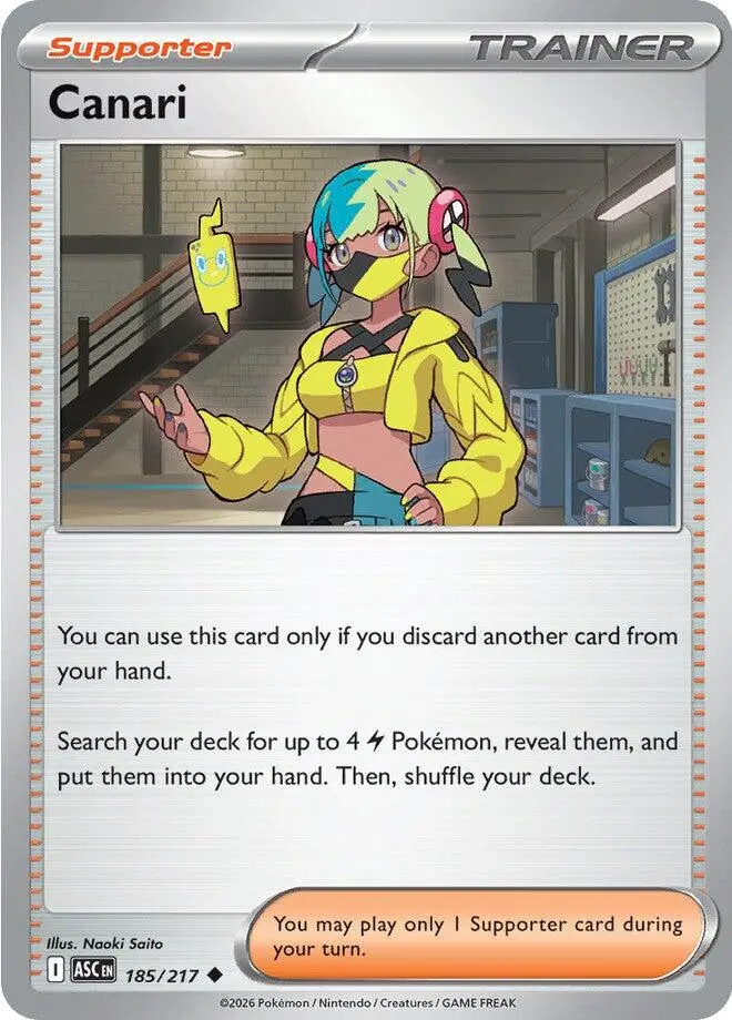Canari (185/217) [Mega Evolution: Ascended Heroes] 1